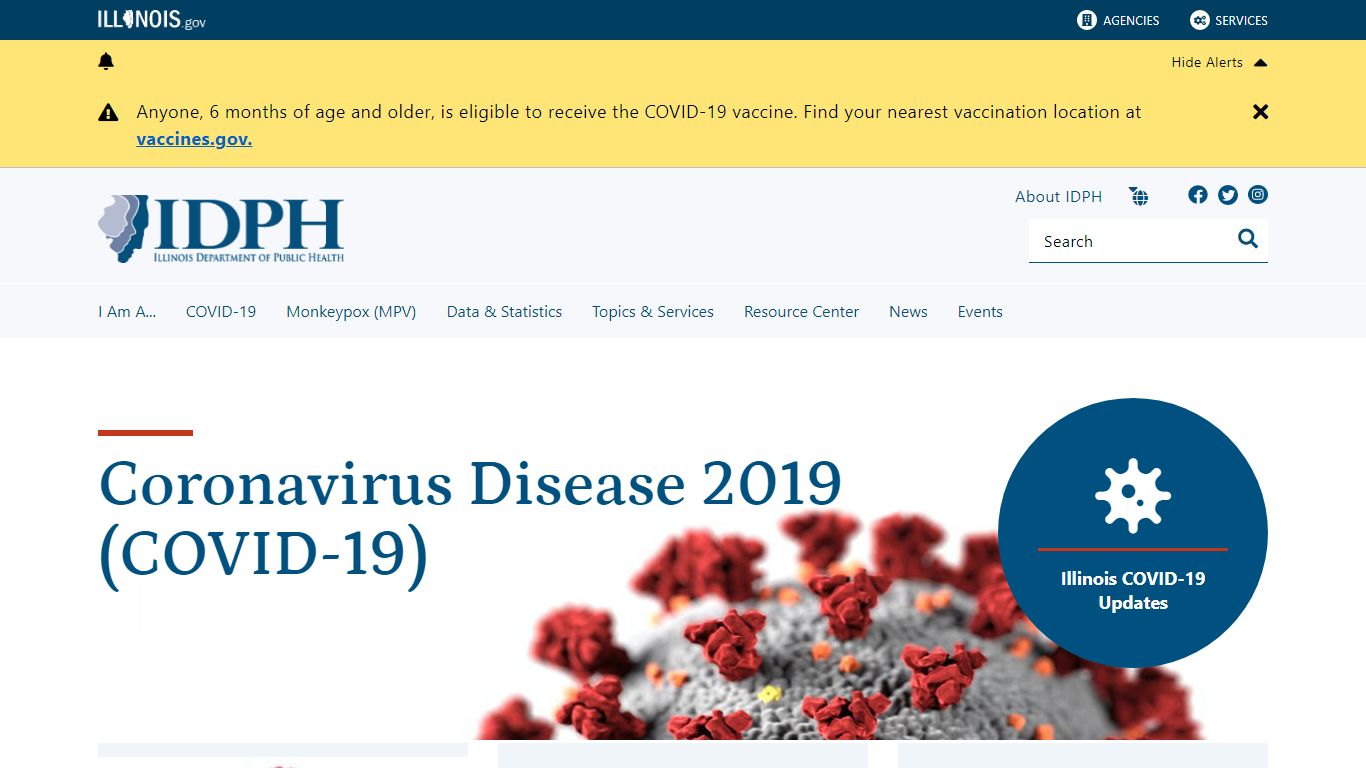 LLINOIS DEPARTMENT OF PUBLIC HEALTH (IDPH).